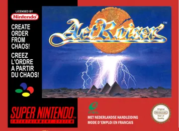 ActRaiser (Europe) box cover front